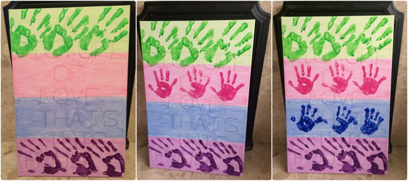 Adding the Handprints