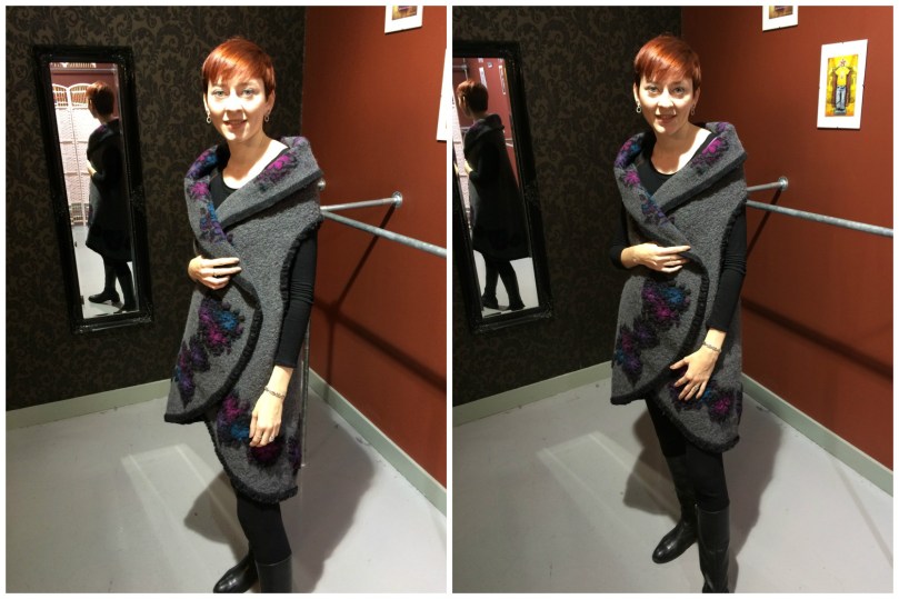 Freestyle Fleece Shawl 1