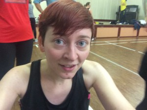 Obligatory sweaty selfie after a fab workout!